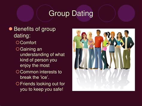 benefits of group dating